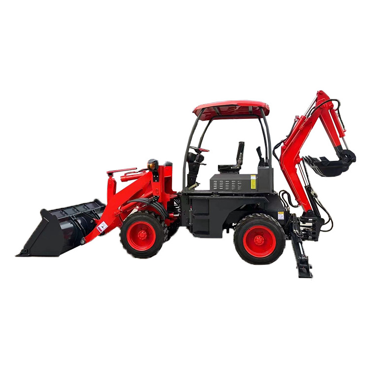 New Small Wheel Chinese Backhoe Loader Backhoe Excavator Loader 4X4 Mini Backhoe Loader