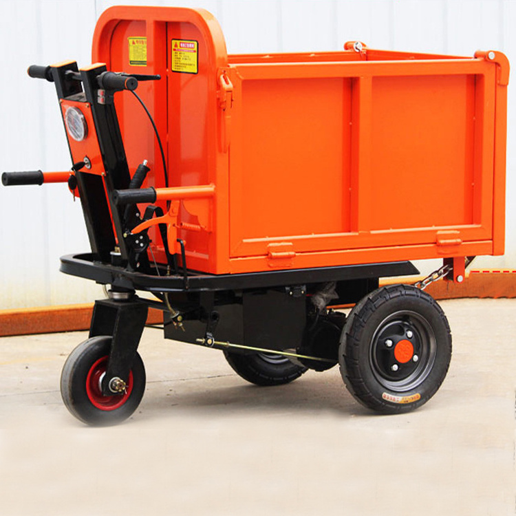 Heavy Duty Electric Mini Dumper Engineering 4 Wheel Diesel Dump Truck