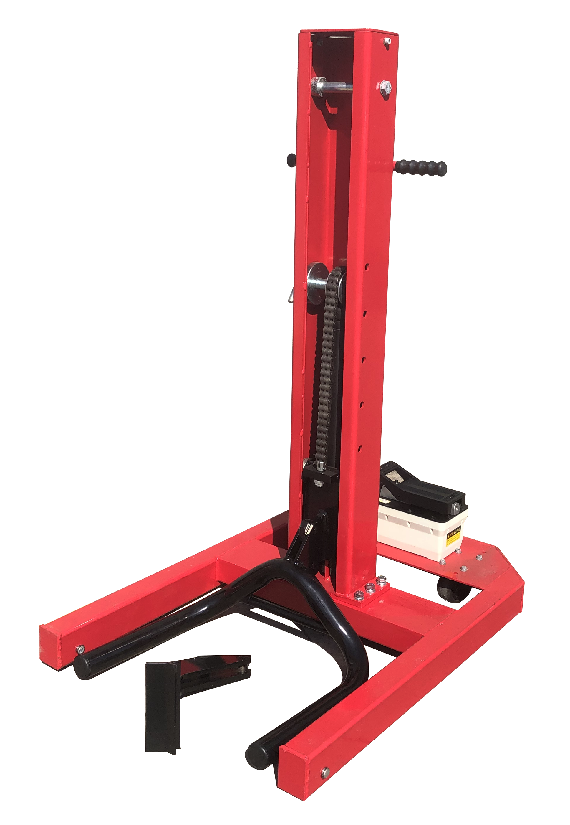 3000LB Portable Single Post Car Lift One Cylinder Hydraulic Lift One Column 1 Post Vehicle Lifter Car Lifting Equipment