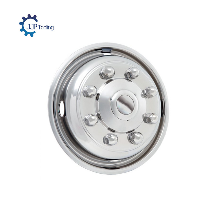 16'' Inch Universal Wheel Cover Stainless Steel Wheelcap Used For Coaster Bus Wheel Hub Cover