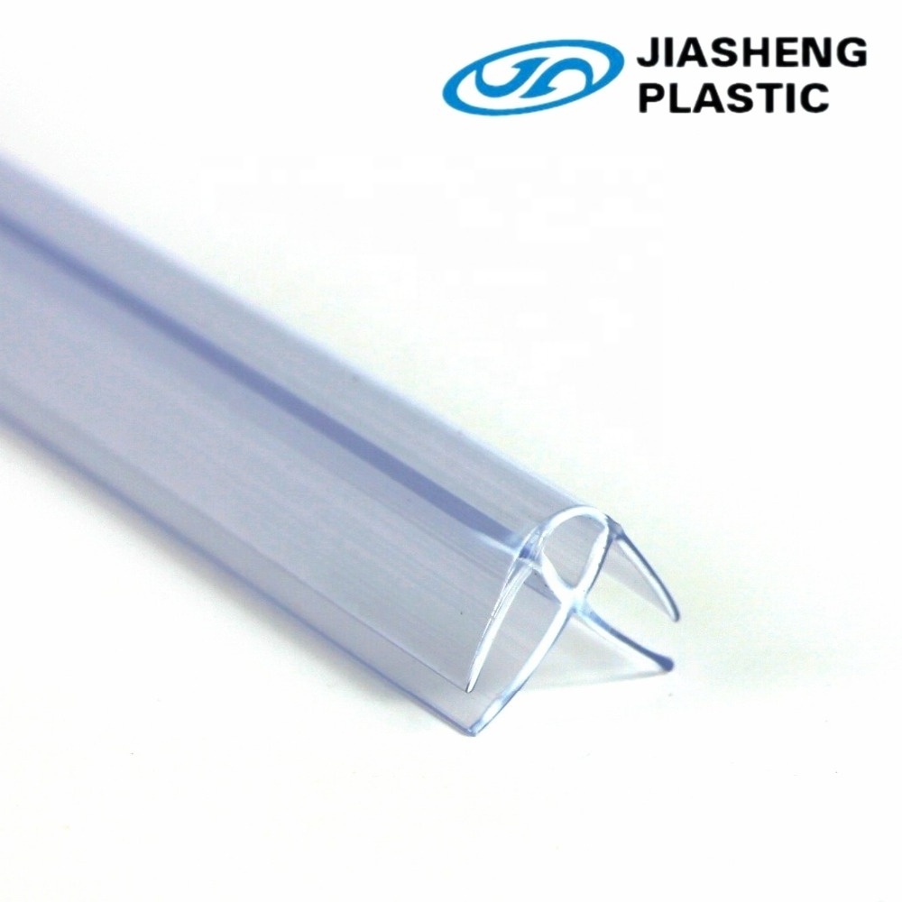 Glass Door Seal Weather Sealing Strip/ Shower Room Magnet Door Glass Seals