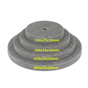 Wholesale Hot Sale Nylon Fiber And Silicon Carbide Non Woven Polishing Wheel For Stainless Steel Polishing