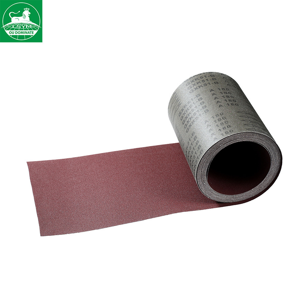 1.4m*100m GXK51-B Aluminum Oxide Abrasive Emery sanding Cloth roll for grinding wood and metal