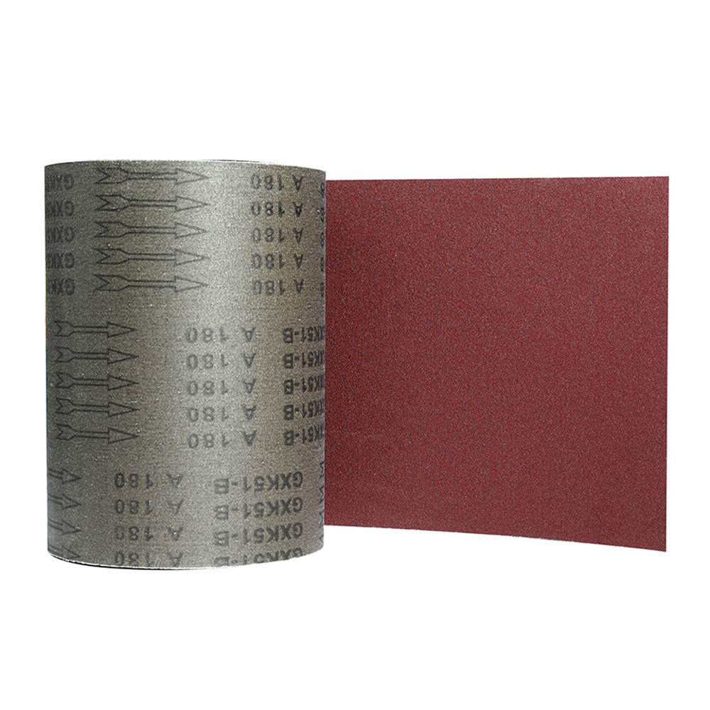 1.4m*100m GXK51-B Aluminum Oxide Abrasive Emery sanding Cloth roll for grinding wood and metal