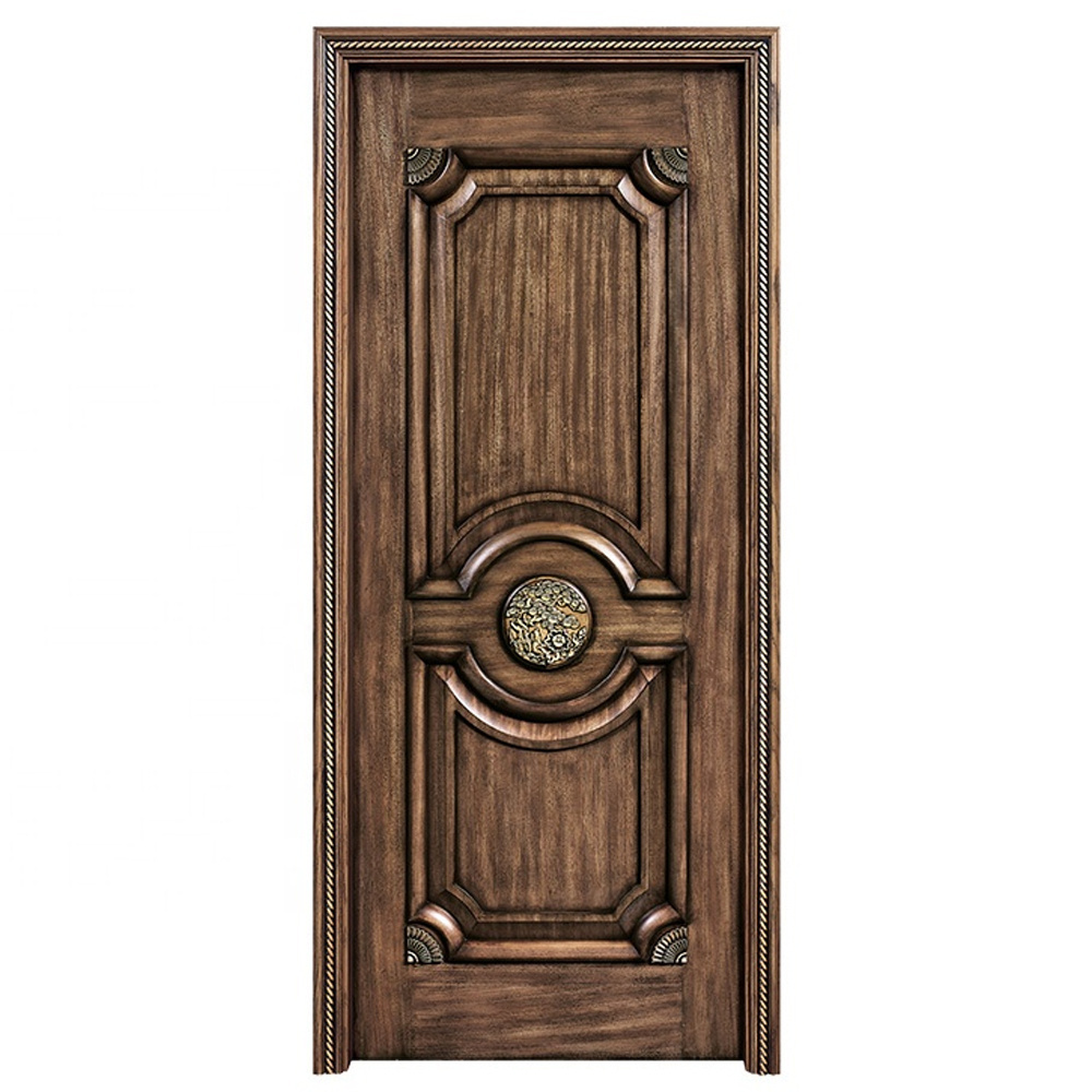 CASEN Rustic looking knotty pine wood entry door