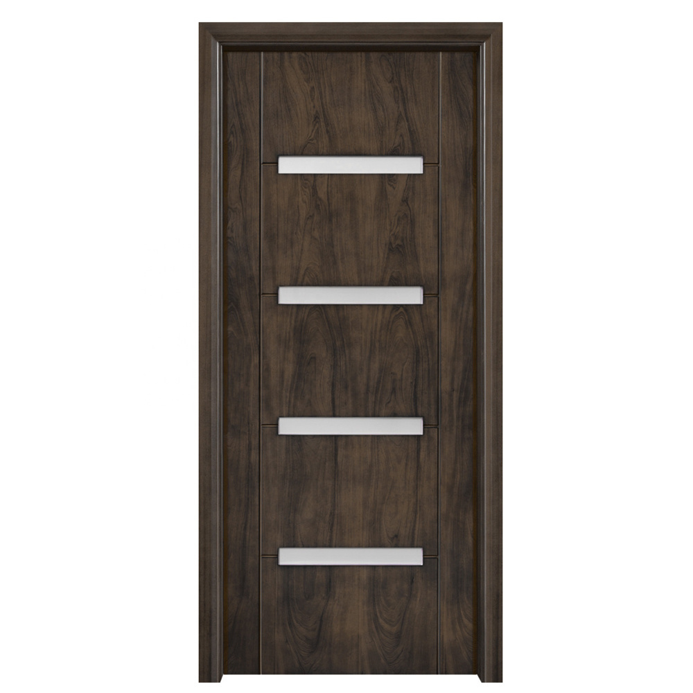 CASEN Melamine MDF Wooden Door For House Interior Modern Design Ecological Gate Apartment Hotel