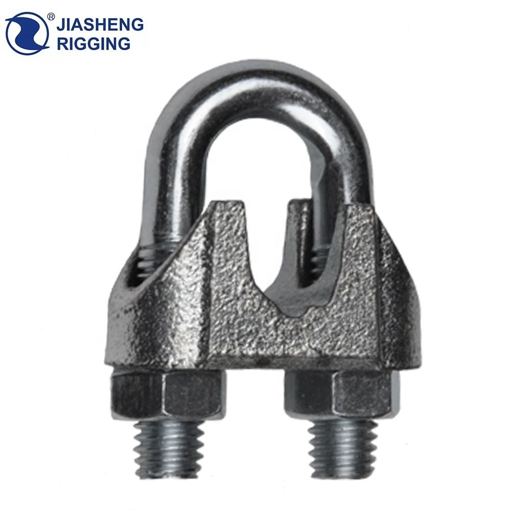 malleable cast stainless steel 304/316 simplex duplex oval U.S. Type chain EN13411-5 DIN741 Wire Rope Clip