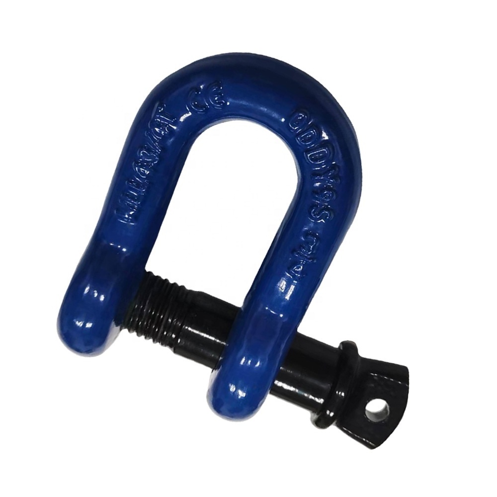 JIASHENG G-210 heavy duty 6.5 ton d ring shackle for key chain