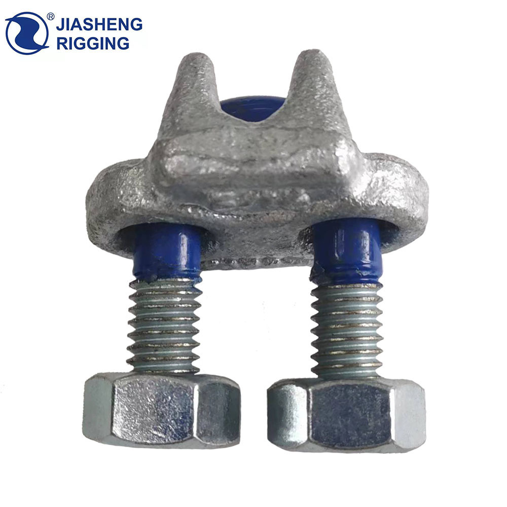 malleable cast stainless steel 304/316 simplex duplex oval U.S. Type chain EN13411-5 DIN741 Wire Rope Clip