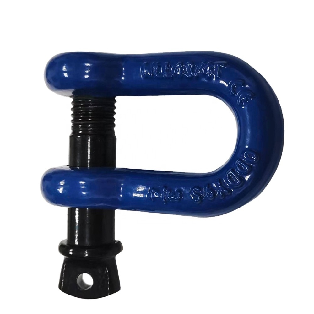 JIASHENG G-210 heavy duty 6.5 ton d ring shackle for key chain