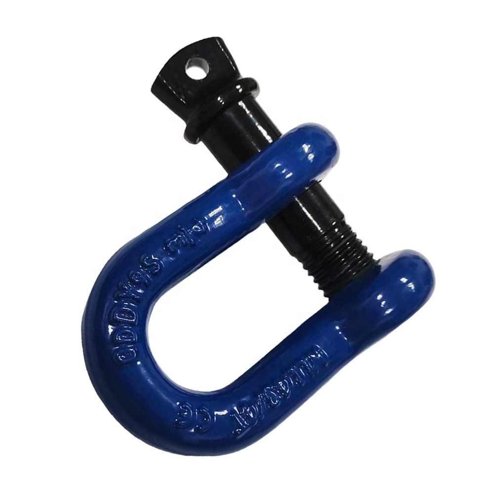 JIASHENG G-210 heavy duty 6.5 ton d ring shackle for key chain