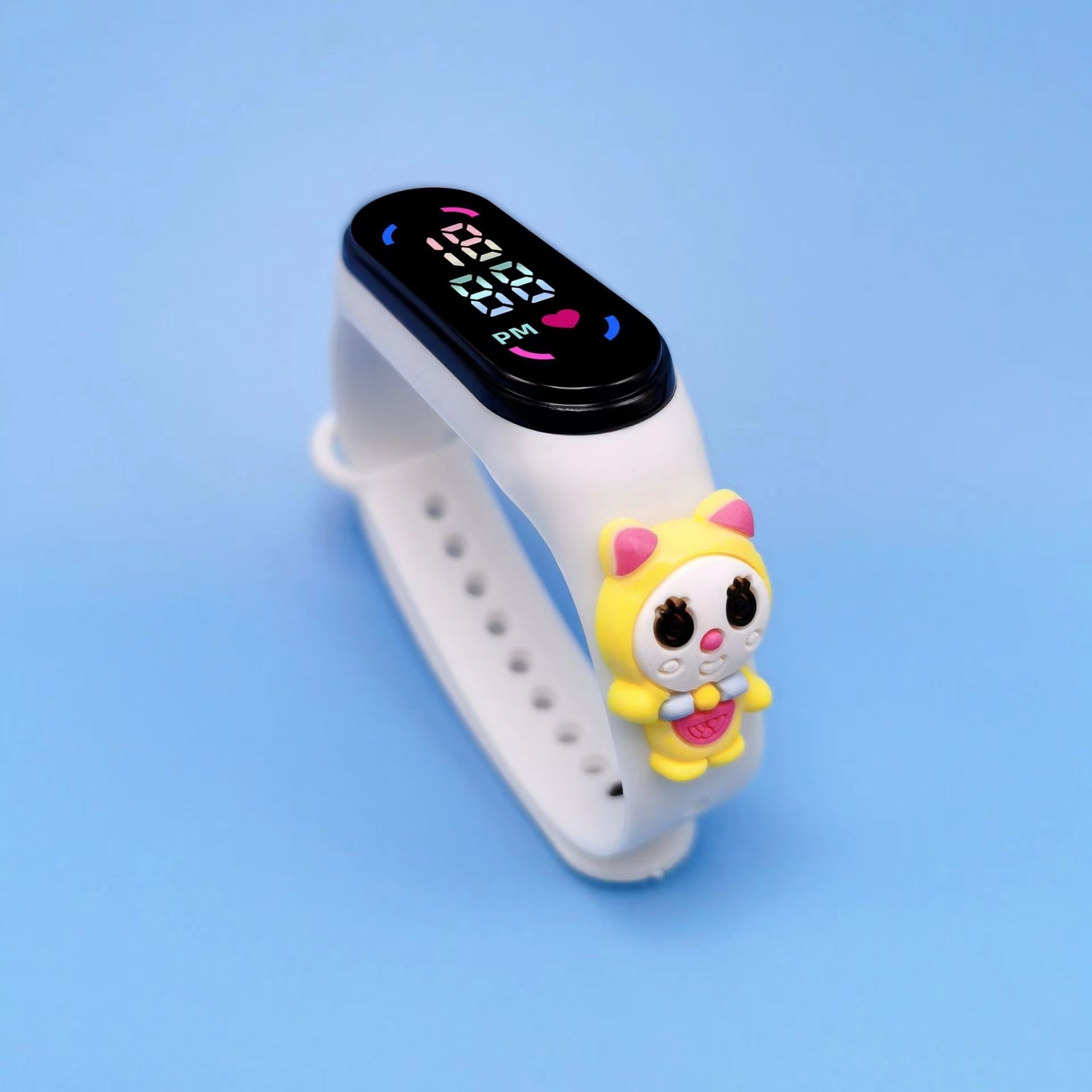 2023 Fashion Cartoon Touch Baby Watch Custom Animal Design Vintage Bracelet Children's Waterproof Digital Led Watch Children's L