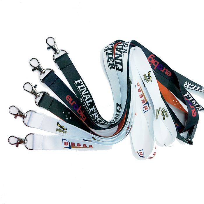 Best selling polyester wrist strap lanyard short keychain Shoulder strap  With Logo Printed Lanyard