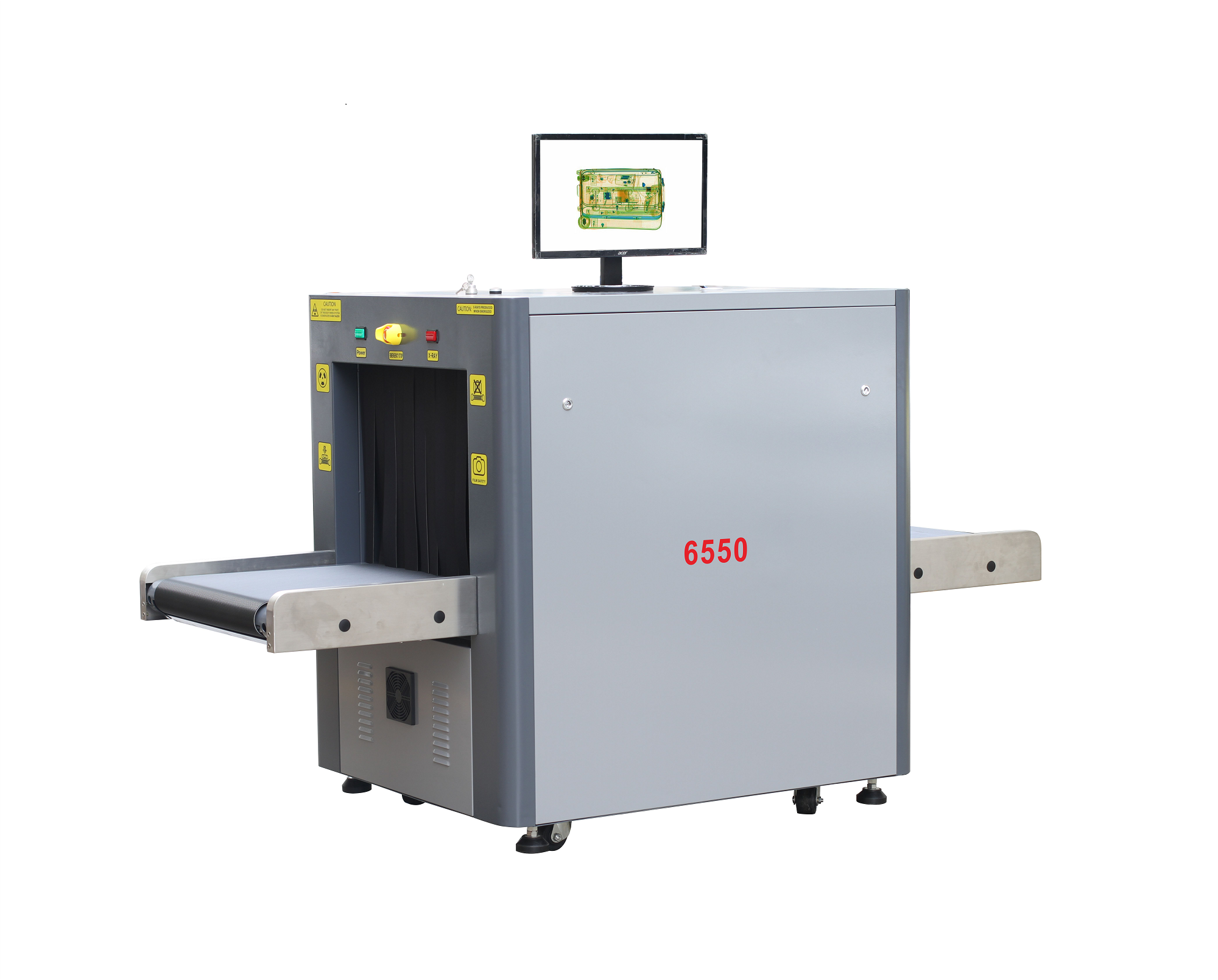 6550A Security X-ray Screening Machine X Ray Luggage Hold Baggage Scanner for airport hotel price factory