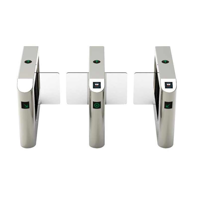 Entrance automatic security small swing turnstile barrier fast speed gate swing barrier qr code turnstile with access control