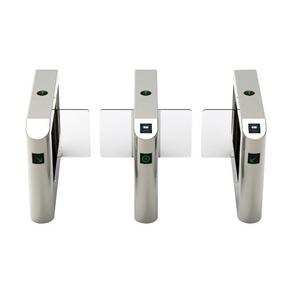 Entrance automatic security small swing turnstile barrier fast speed gate swing barrier qr code turnstile with access control