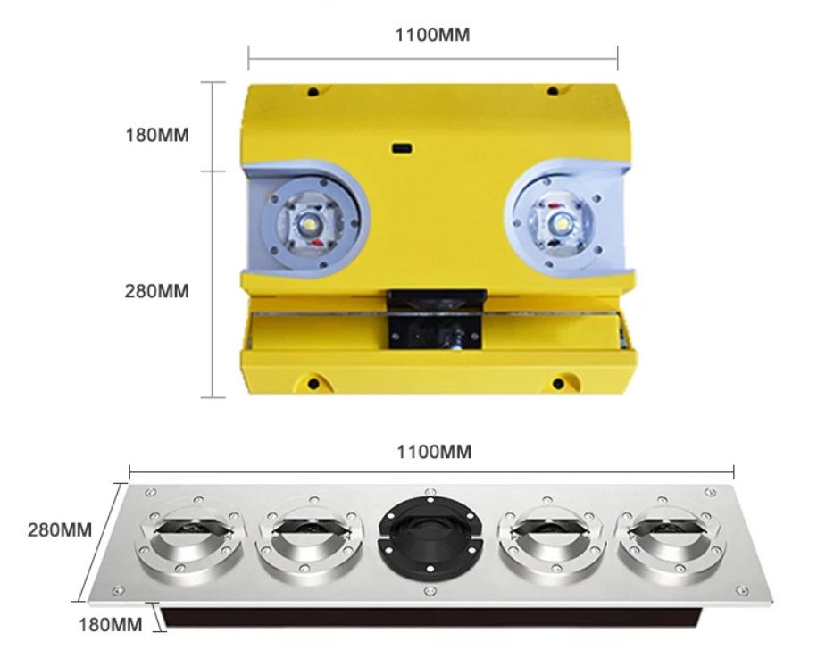 Fixed Under Vehicle Inspection System Car Bomb Scanner for Vehicle Scanning