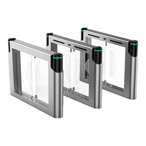 Security entrance RFID Keyfob Face Device Access Control Turnstile Swing Barrier Gate For Gym