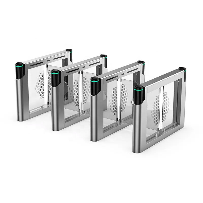 Security entrance RFID Keyfob Face Device Access Control Turnstile Swing Barrier Gate For Gym