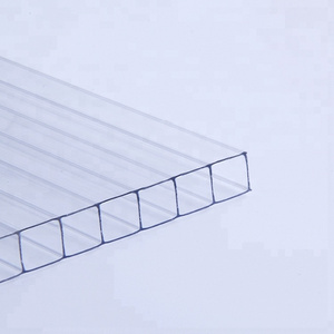 Cheap Transparent Polycarbonate Hollow Sheet for Agricultural Greenhouse Skylight