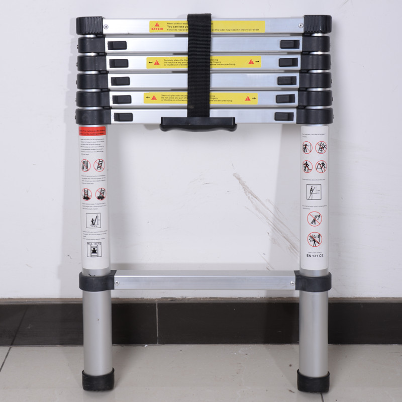 Aluminum Telescopic Ladder en131 Multi-Purpose Compact Ladder for Household Daily or Hobbies