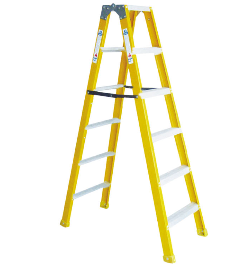 step ladder and double Side Fiberglass folding Step Ladder