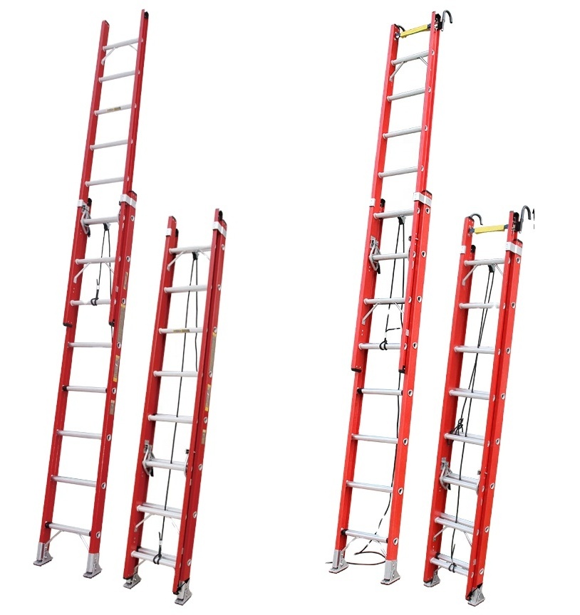 This Factory Supplies Fiberglass Folding Ladder, Fiberglass  Insulation Single Side Extension Elevator