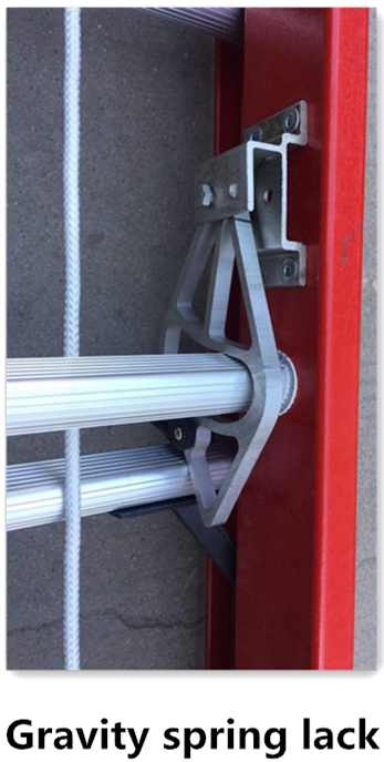 EN131 16-40 steps 2 sections fiberglass telescopic extension ladder