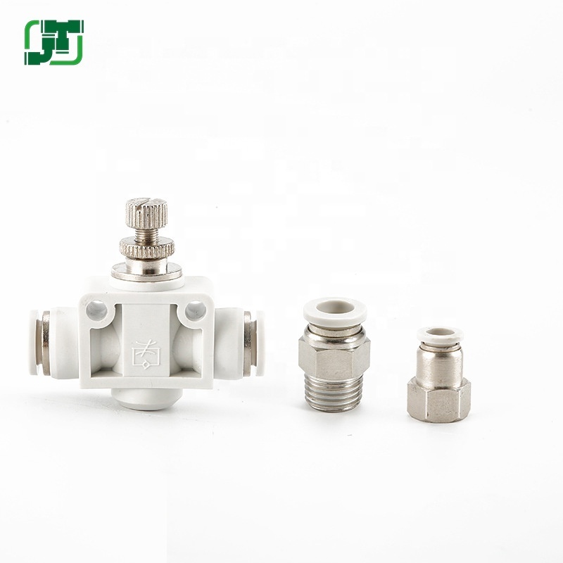 SMC type manual switching valve for trachea HVFF air release valve