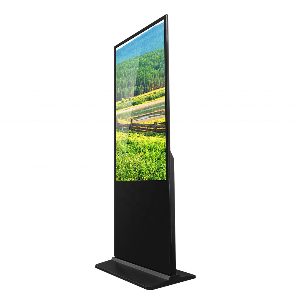 43-Inch Indoor Totem LCD Digital Signage Display Android Infrared Touch Screen for Advertising Shopping Malls Retail Stores