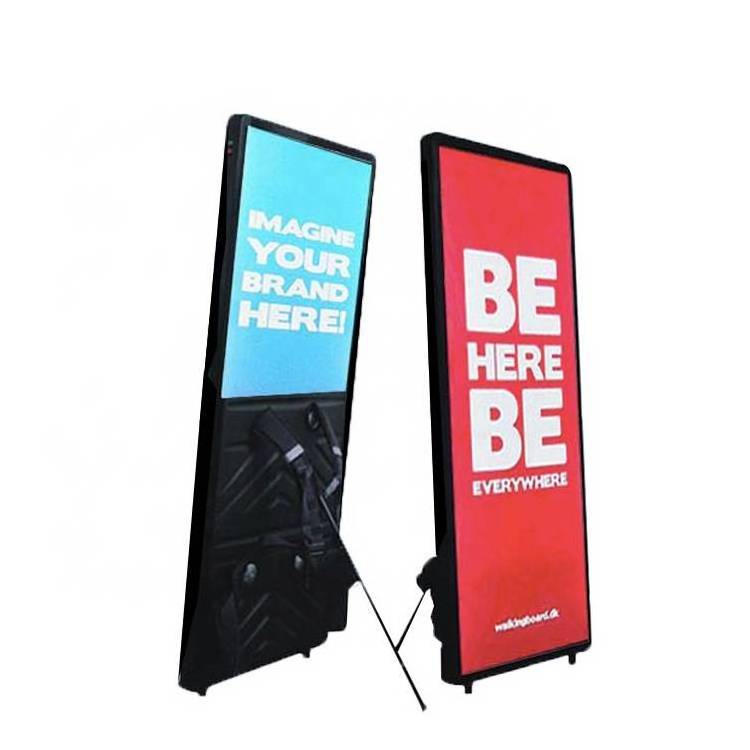 Best quality New Advertising LED Backpack Billboard Digital Walking Board/ Light Boxes Equipment Outdoor Used