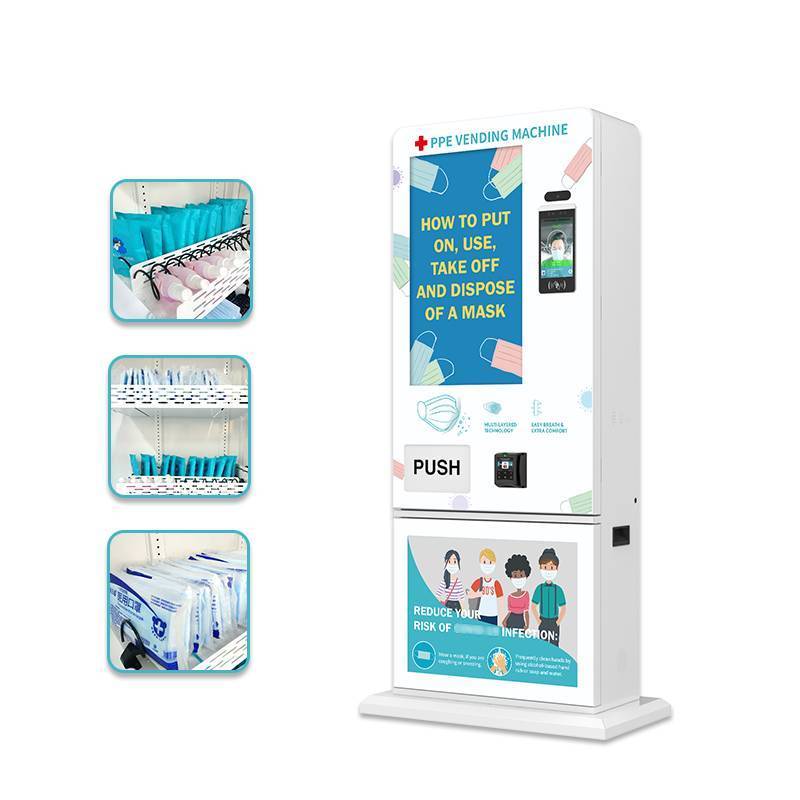 Healthcare Medical facemask Vending Machine For Sale 24 Hours Self-service dispenser