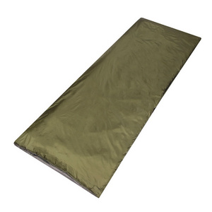 comfortable light weight climbing sleeping bag in green red yellow blue colors