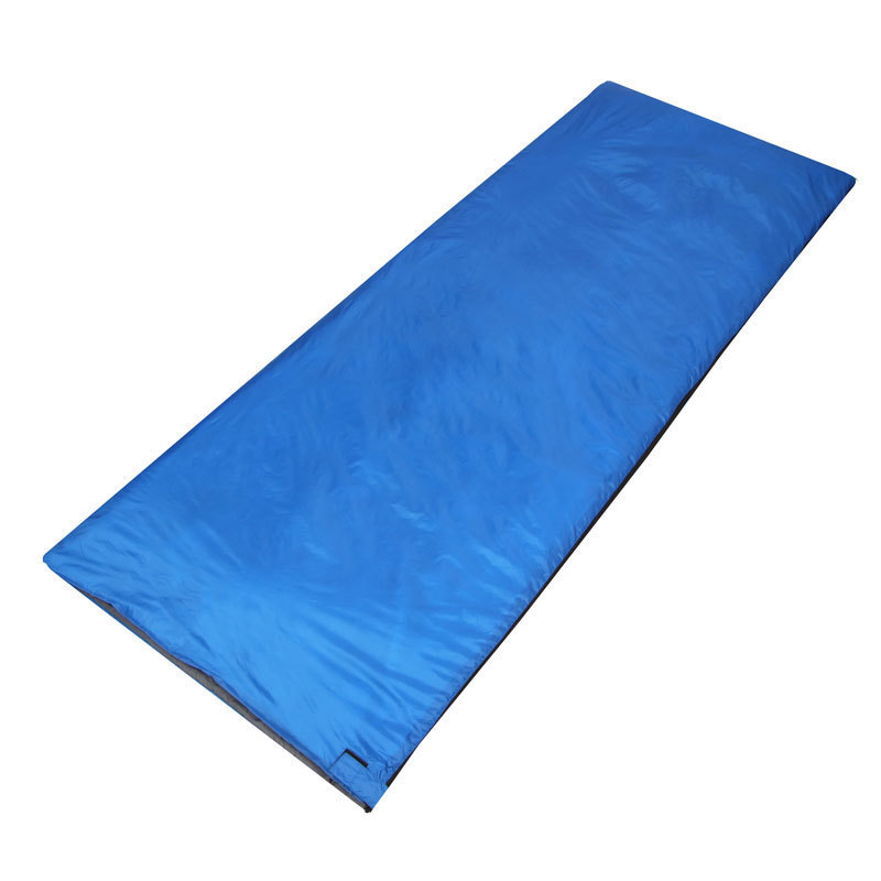 comfortable light weight climbing sleeping bag in green red yellow blue colors