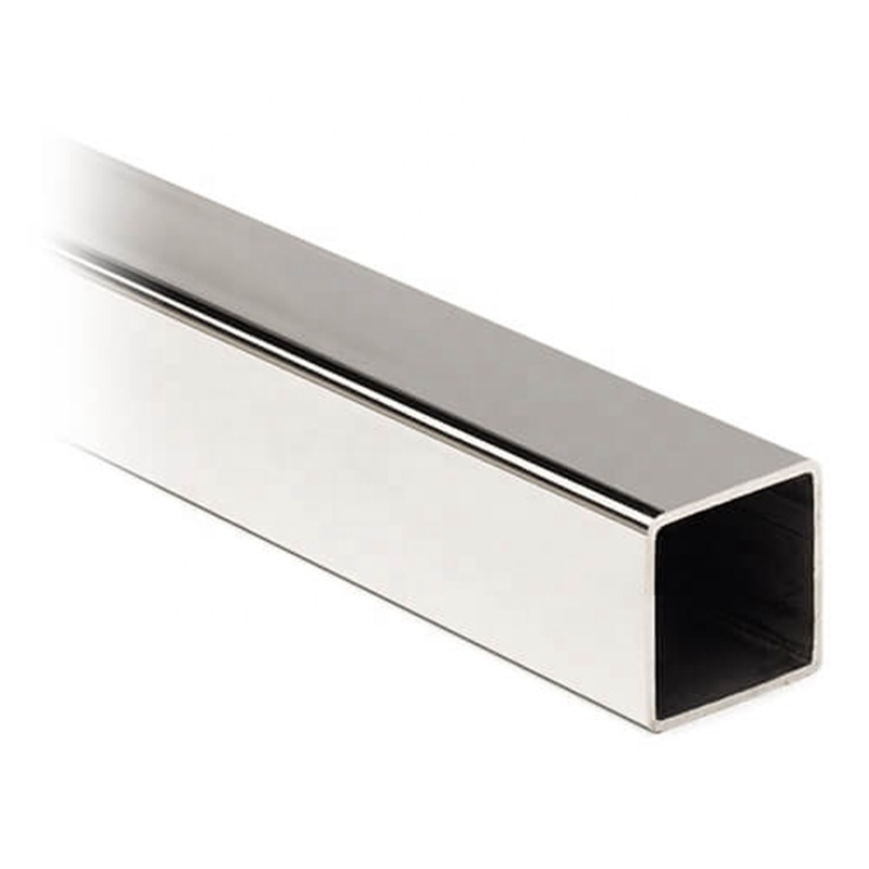 New design 316 stainless steel square and rectangular tube ASTM A270 316L 904L, Customizable Size, Seamless Square Tube