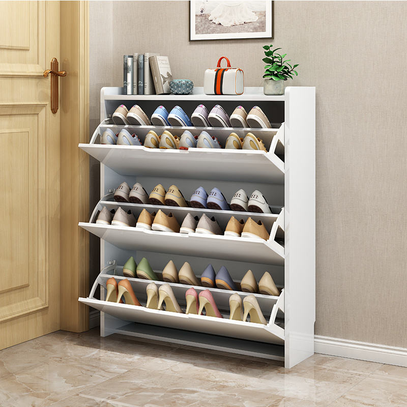 Ultra thin shoe cabinet storage cabinet Modern Shoe Racks Living Room Furniture