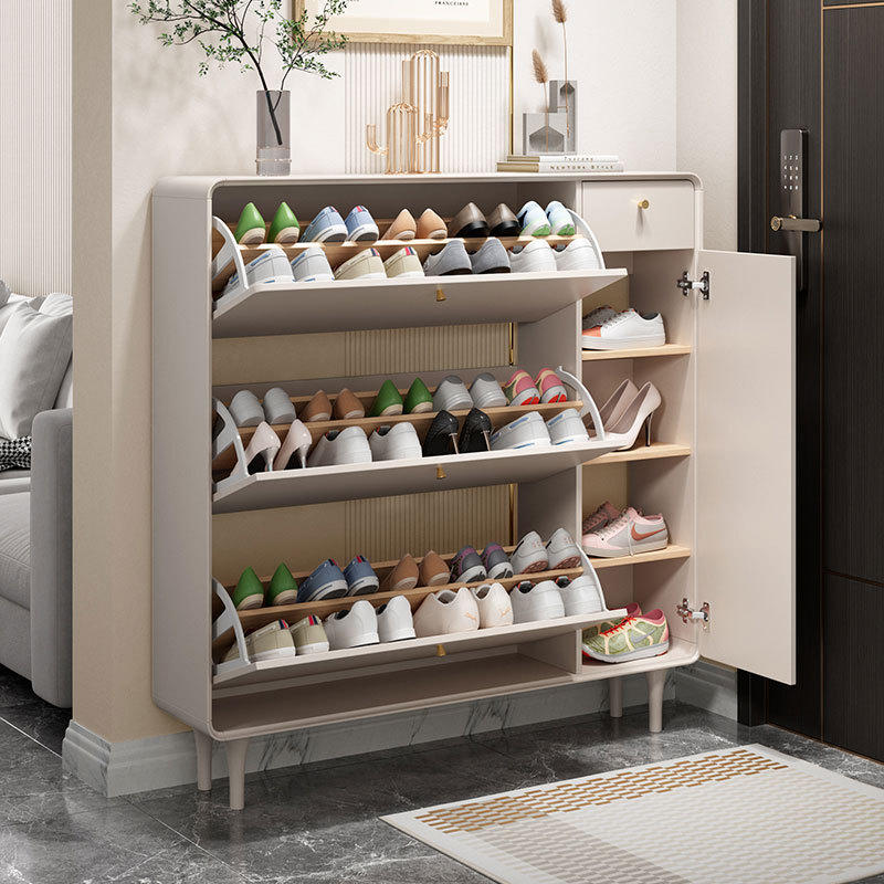 Ultra thin shoe cabinetModern simple shoe storage cabinet,  large capacity storage cabinet, living room furniture