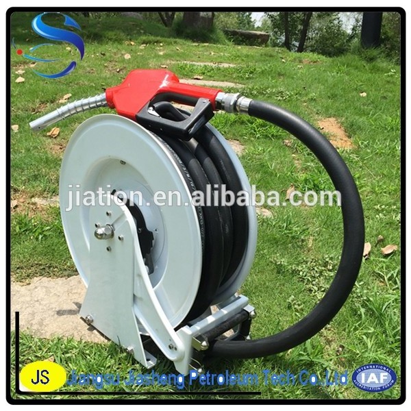 Fuel Dispenser Auto Retractable Diesel Hose Reel/ Rewind Fuel Hose Reel