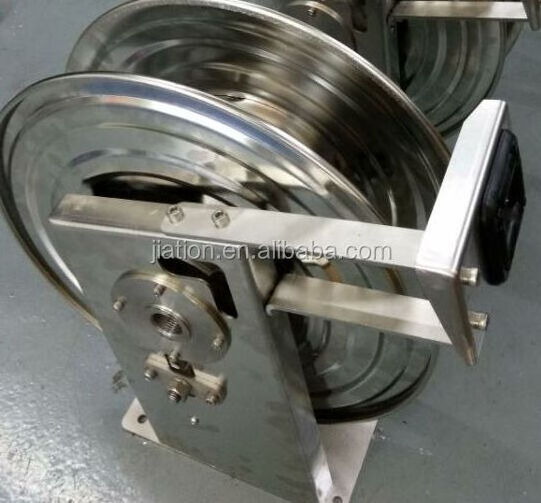 Spring Retractable Stainless Steel Hose Reel