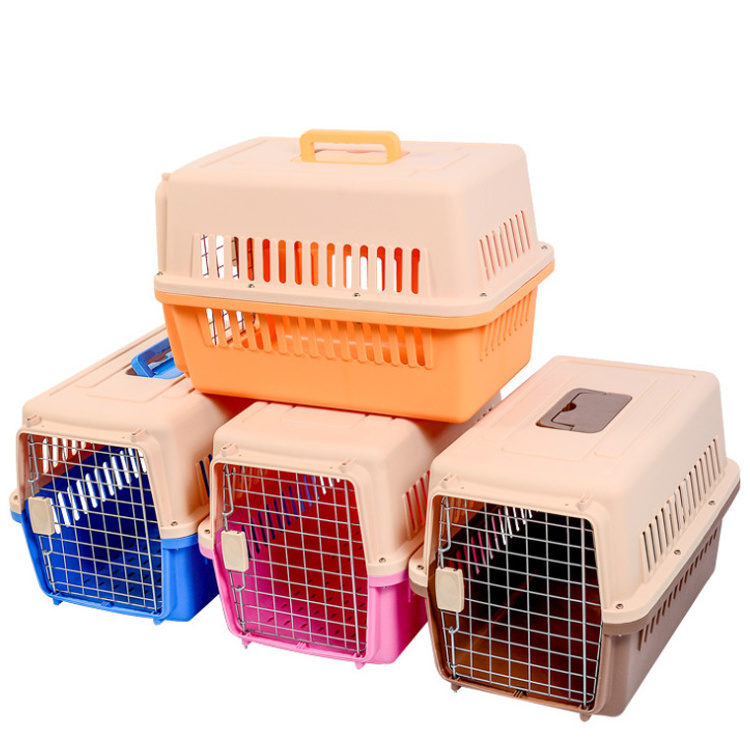 Wholesale Many Models Dog Transport Box Pet Travel Cages Bag Carriers Cat Litter Box