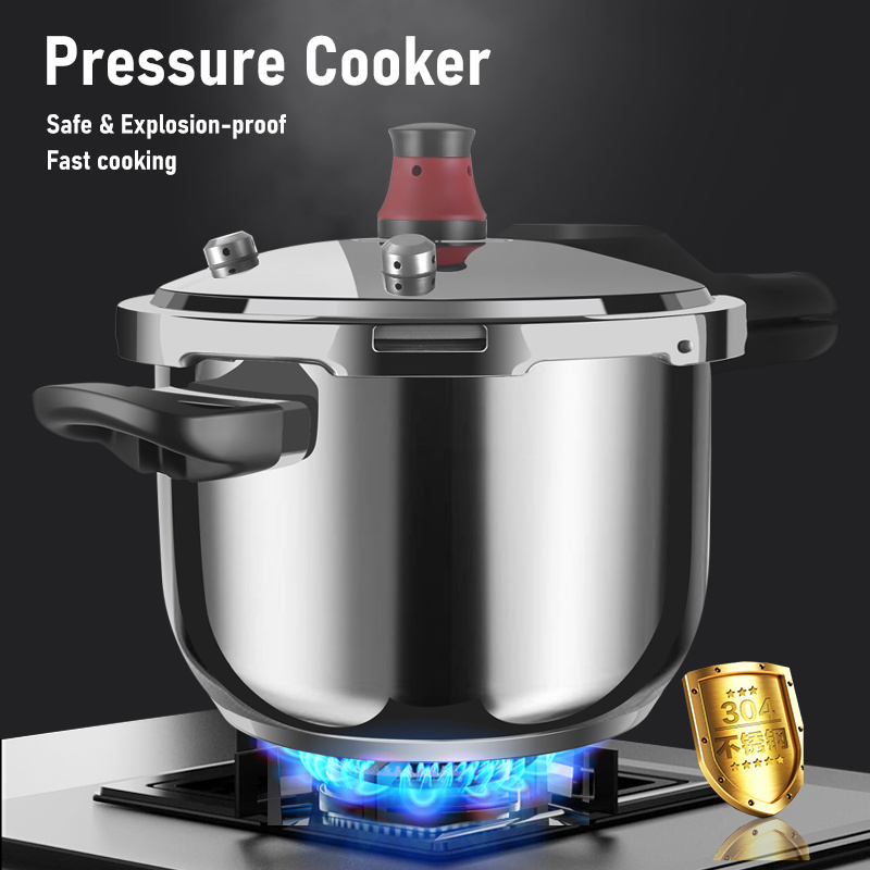 KENGQ High Quality 304 Stainless Pressure Cooker  18-26cm 10 quart pressure cooker