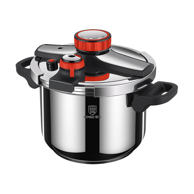 Highly Quality Gas And Induction Cooker 316 Stainless Steel Pot Kitchen Cookware Explosion-proof 10L Pressure Cooker