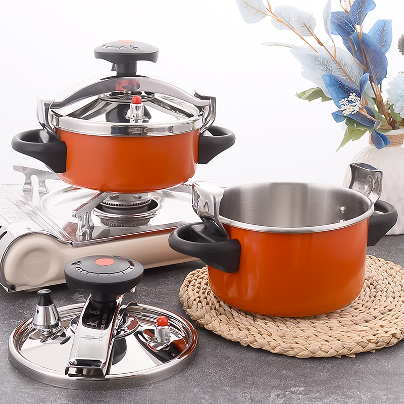 KENGQ High Quality 2 litre pressure cooker Orange pressure cooker stainless steel