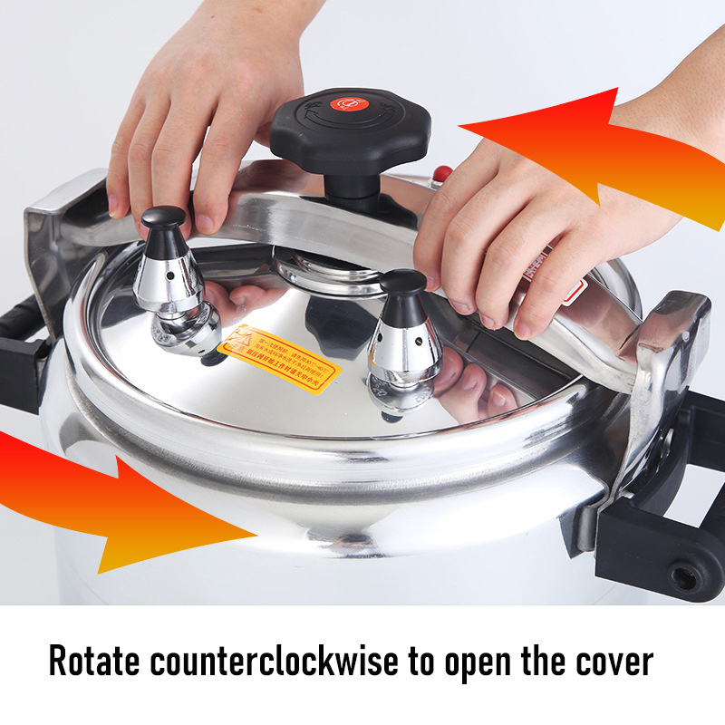 Explosion proof safe valve pressure canner pressure cooker aluminum alloy for gas induction cooker