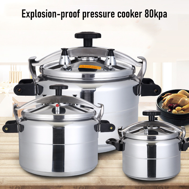 Explosion proof safe valve pressure canner pressure cooker aluminum alloy for gas induction cooker