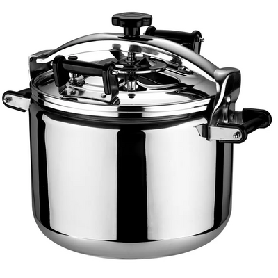 In Stock Pressure Cooker Safe and Explosion-Proof Stainless Steel 201 Pressure Cookers for Gas Stove and induction cooker