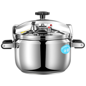 Stainless steel pressure cooker 50 liters gas and induction cooker