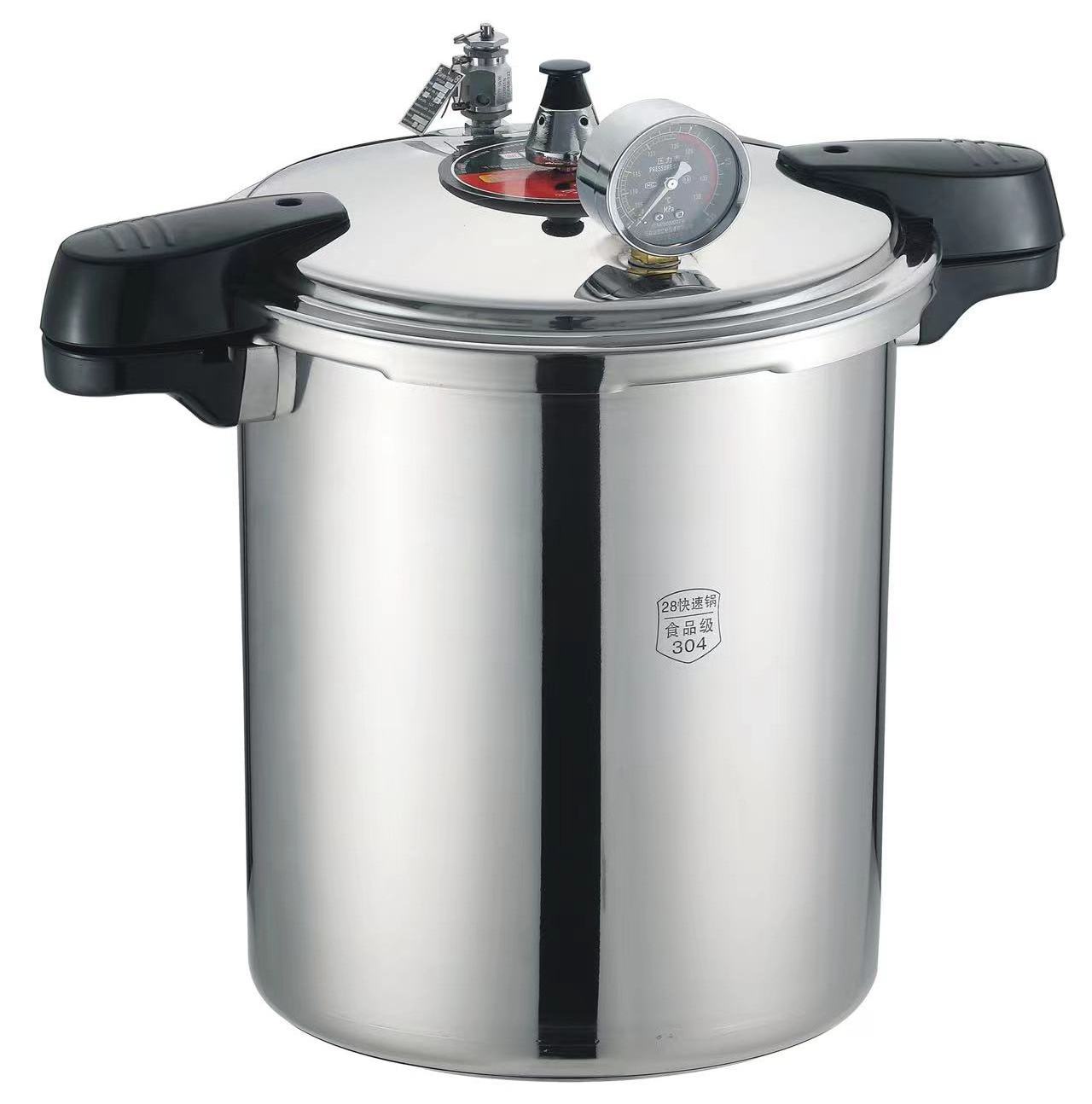 sterilization pot 1.5 high pressure 126 degree stainless steel 304 pressure cooker