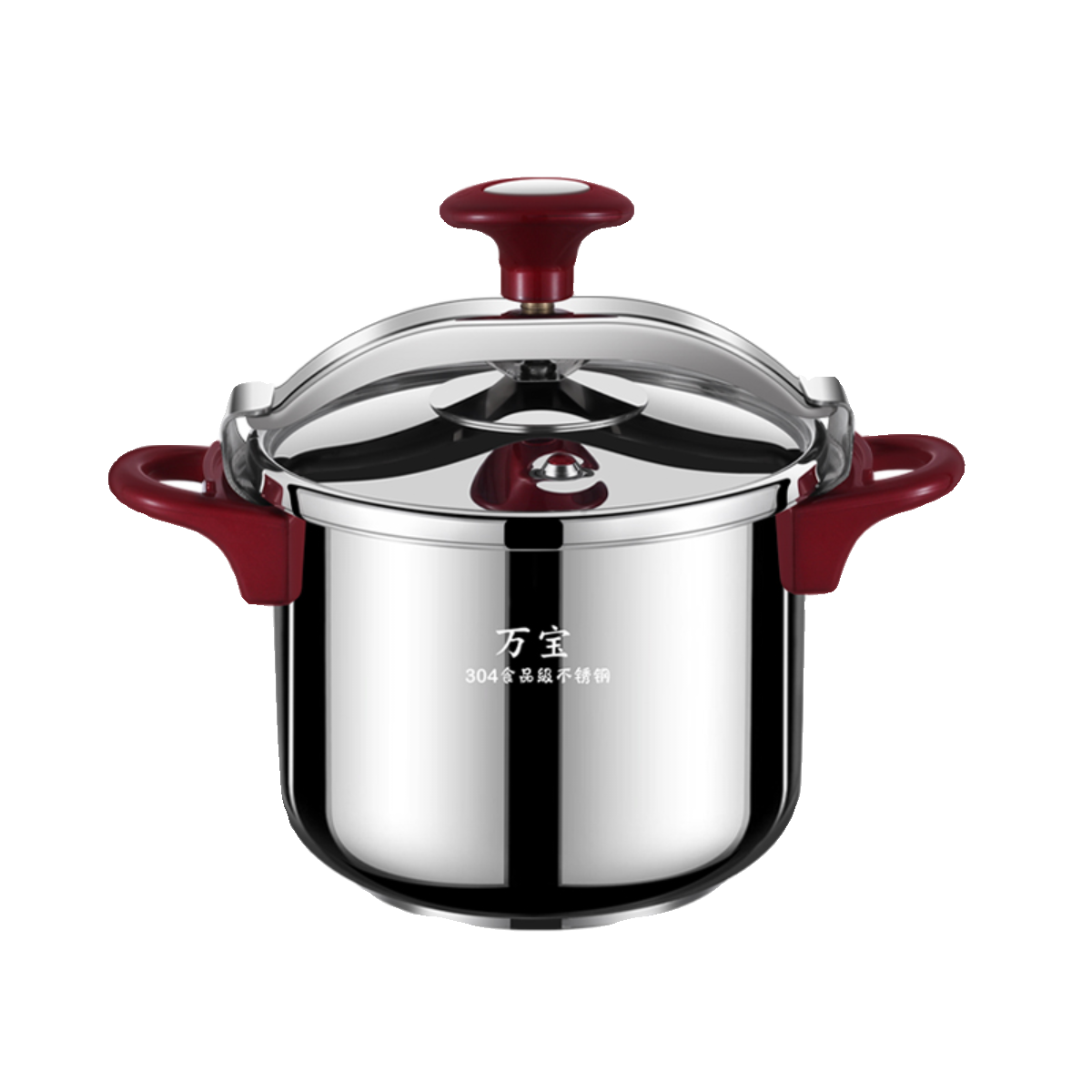 High quality 304 stainless steel pressure cookers for gas and induction cookers