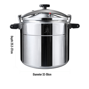 Household Aluminium Alloy Explosion-proof Gas type Pressure Cooker 20 Liters pressure canner